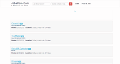 Desktop Screenshot of jobscoin.com